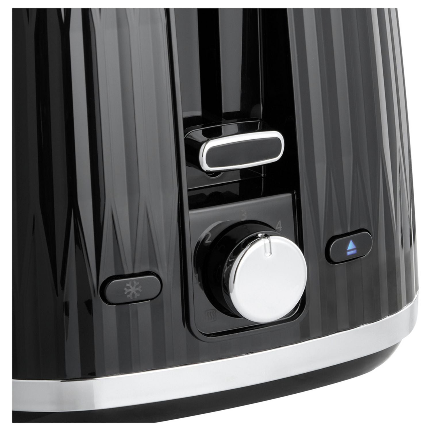 Russell Hobbs Eden 2 Slice Toaster Black - British product