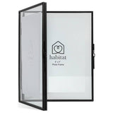 Habitat hinged black metal picture frame 5x7, imported from the UK