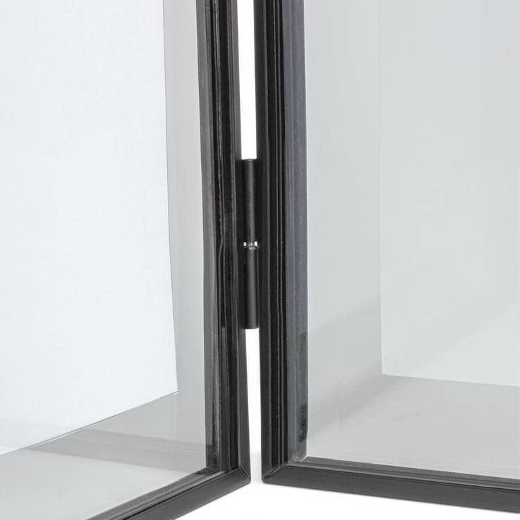 Habitat hinged black metal picture frame 5x7, imported from the UK