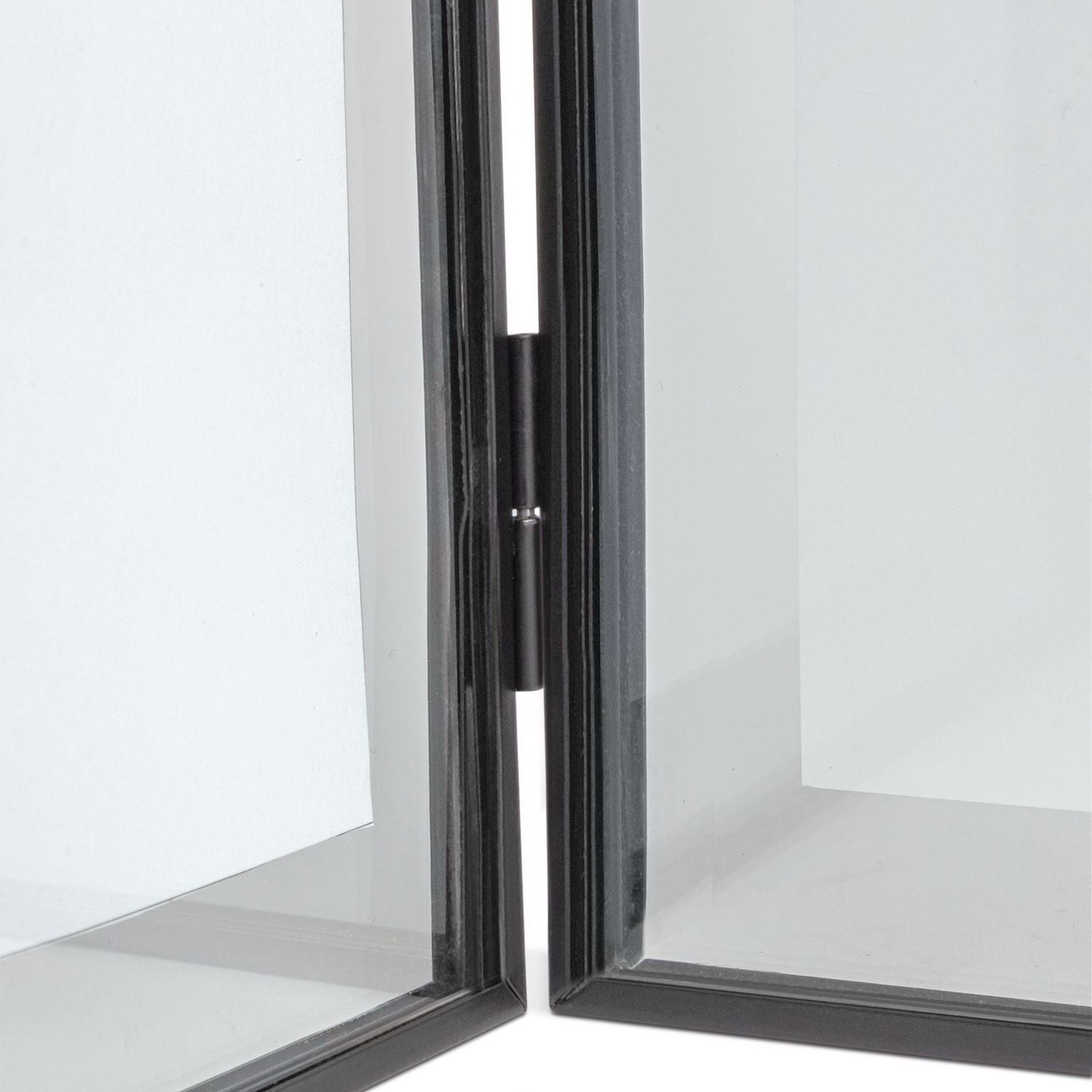 Habitat hinged black metal picture frame 5x7, imported from the UK