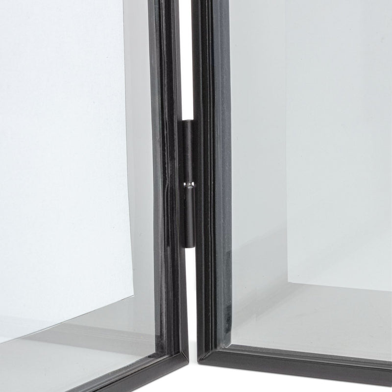 Habitat hinged black metal picture frame 5x7, imported from the UK