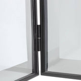 Habitat hinged black metal picture frame 5x7, imported from the UK