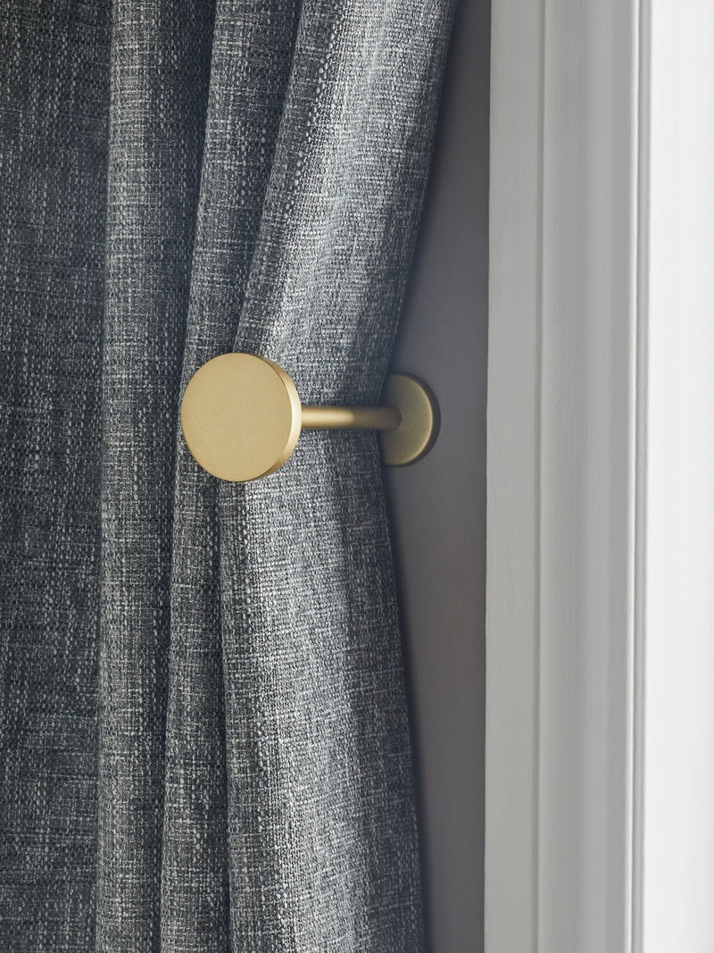 Set of 2 Gold Next Stud Curtain Holdbacks