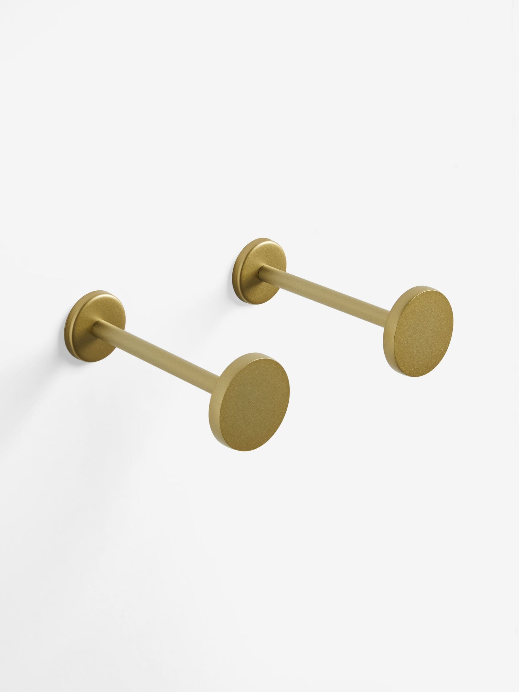 Set of 2 Gold Next Stud Curtain Holdbacks