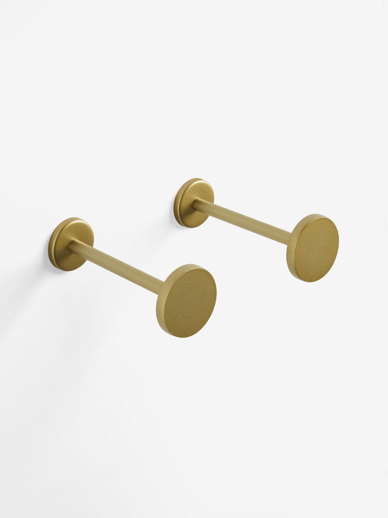 Set of 2 Gold Next Stud Curtain Holdbacks