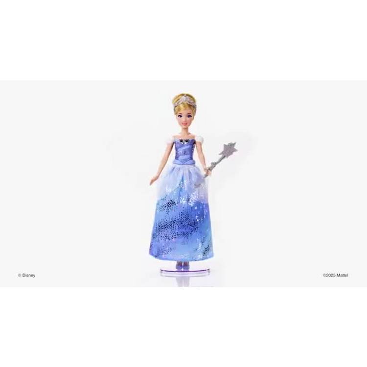Disney Cinderella fashion doll with light-up dress 32cm (British brand)