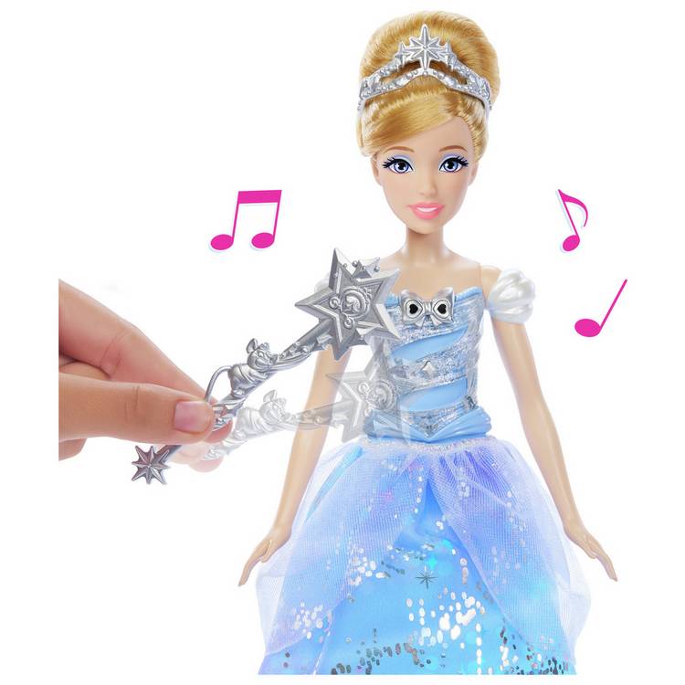 Disney Cinderella fashion doll with light-up dress 32cm (British brand)