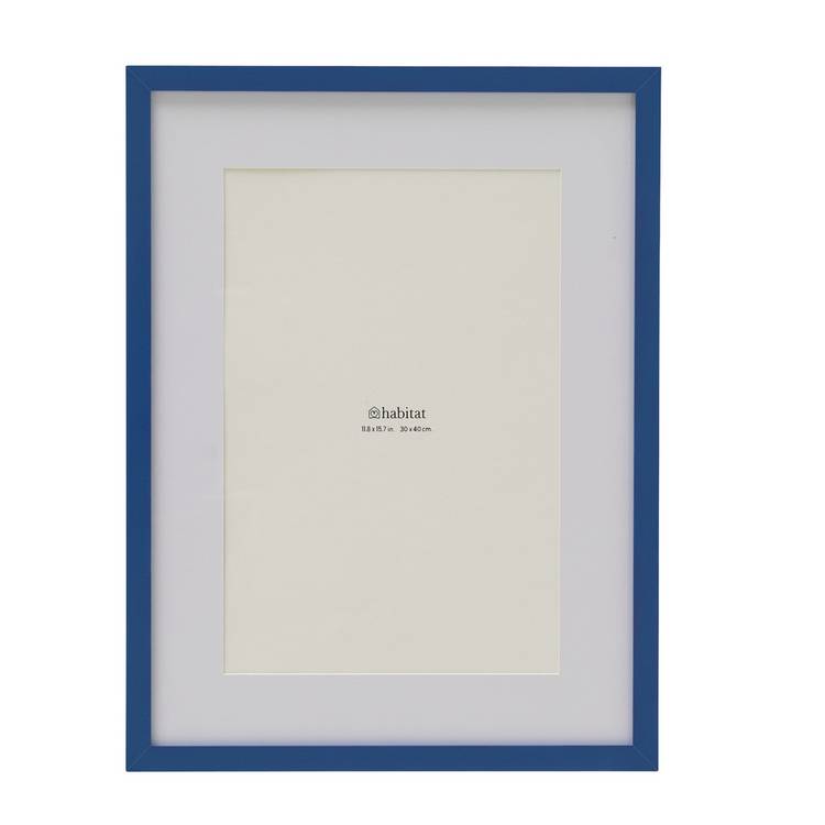 Habitat Blue Cobalt picture frame 30x40cm (British brand)