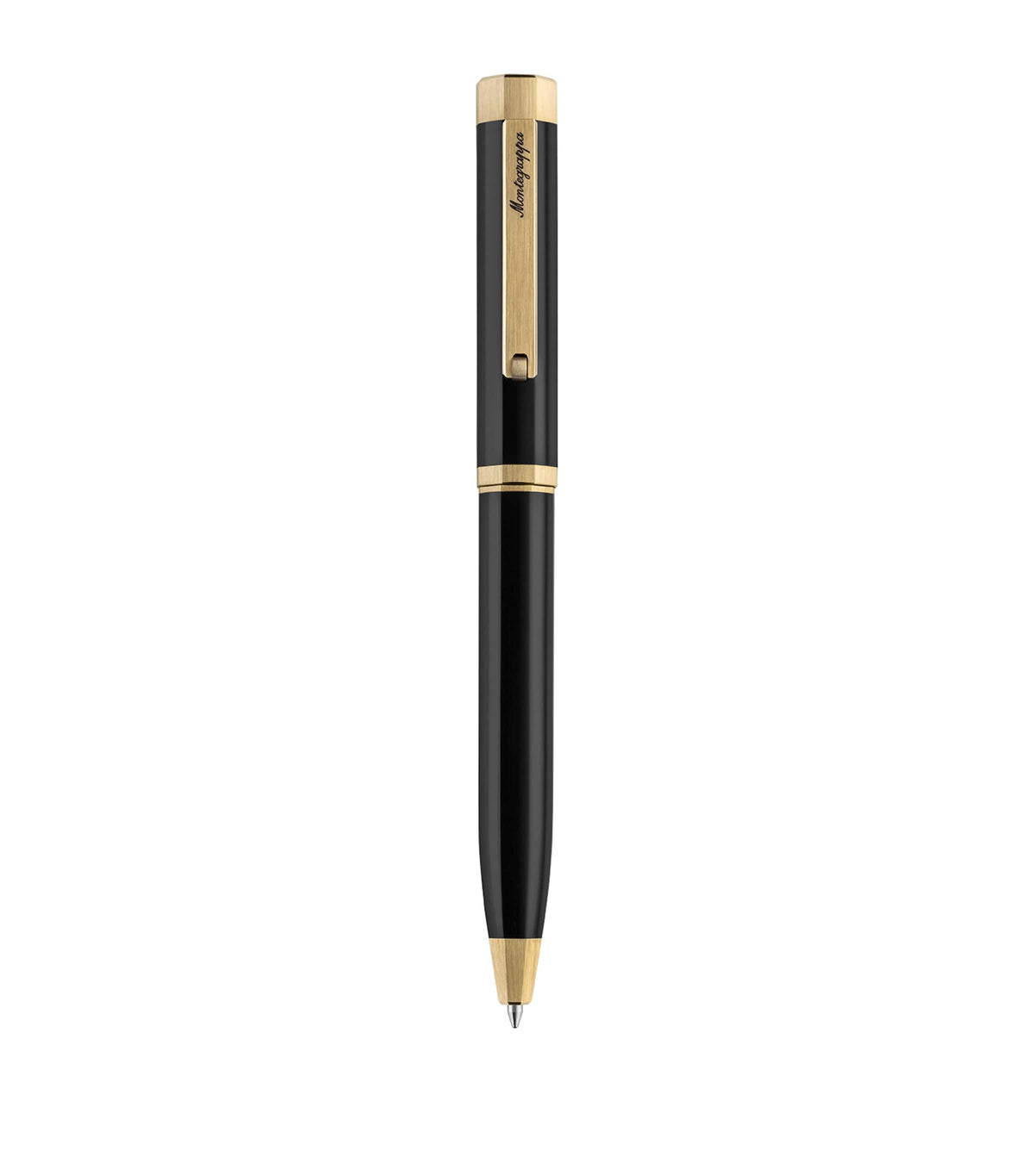 Montegrappa ballpoint pen with yellow gold trim, imported from the UK