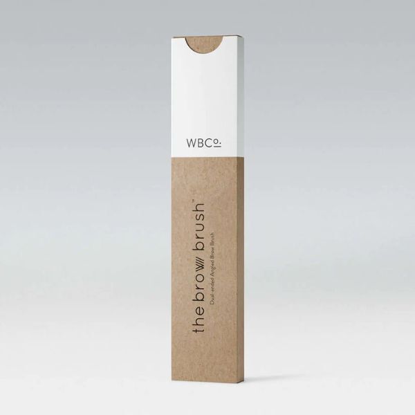 WBCo Brow Brush dual-ended brow styling tool (British brand)
