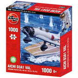Kidicraft Airfix Aichi D3A1 Val 1000-piece jigsaw puzzle - British product
