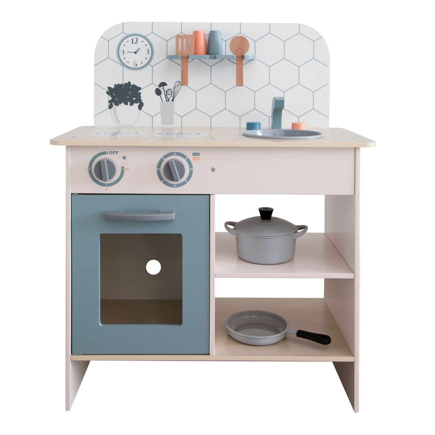 Chad Valley wooden classic kitchen set, UK version
