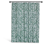 Habitat green shower curtain 180x180cm (British brand)