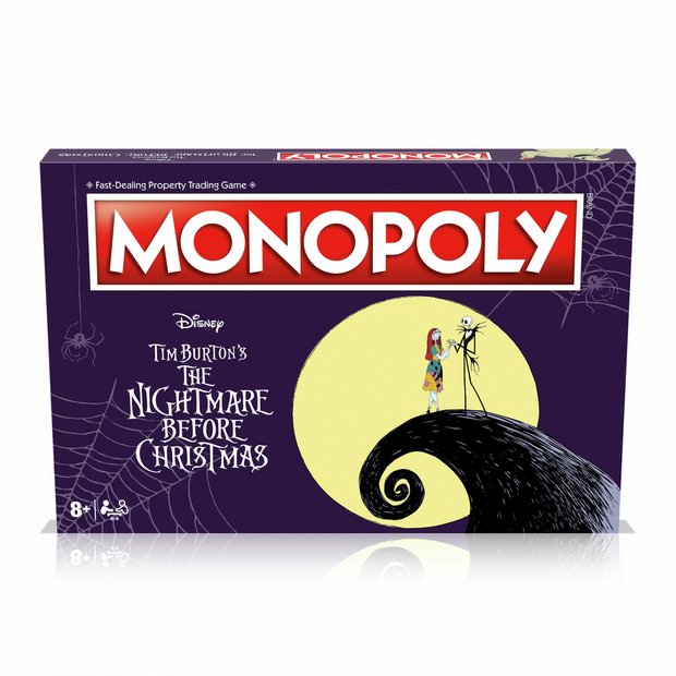 Monopoly Nightmare Before Christmas game (British brand)