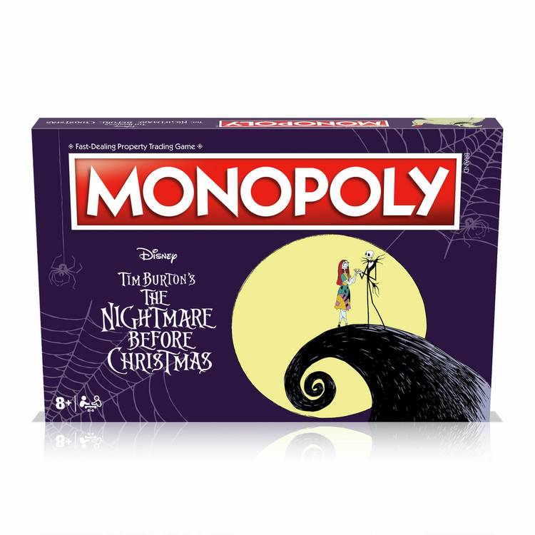 Monopoly Nightmare Before Christmas game (British brand)