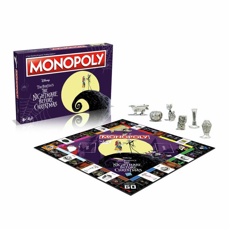 Monopoly Nightmare Before Christmas game (British brand)