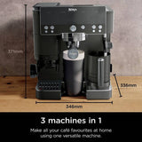 Ninja Luxe Cafe Premier espresso coffee machine, UK version