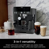 Ninja Luxe Cafe Premier espresso coffee machine, UK version