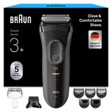 Braun Series 3 electric shaver 3000BT - British product