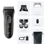 Braun Series 3 electric shaver 3000BT - British product