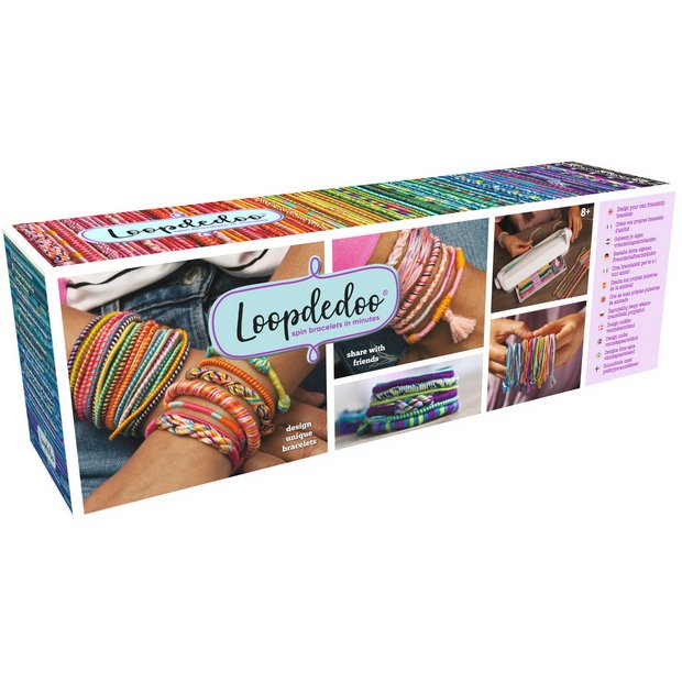 Loopdedoo friendship bracelet maker set, UK version