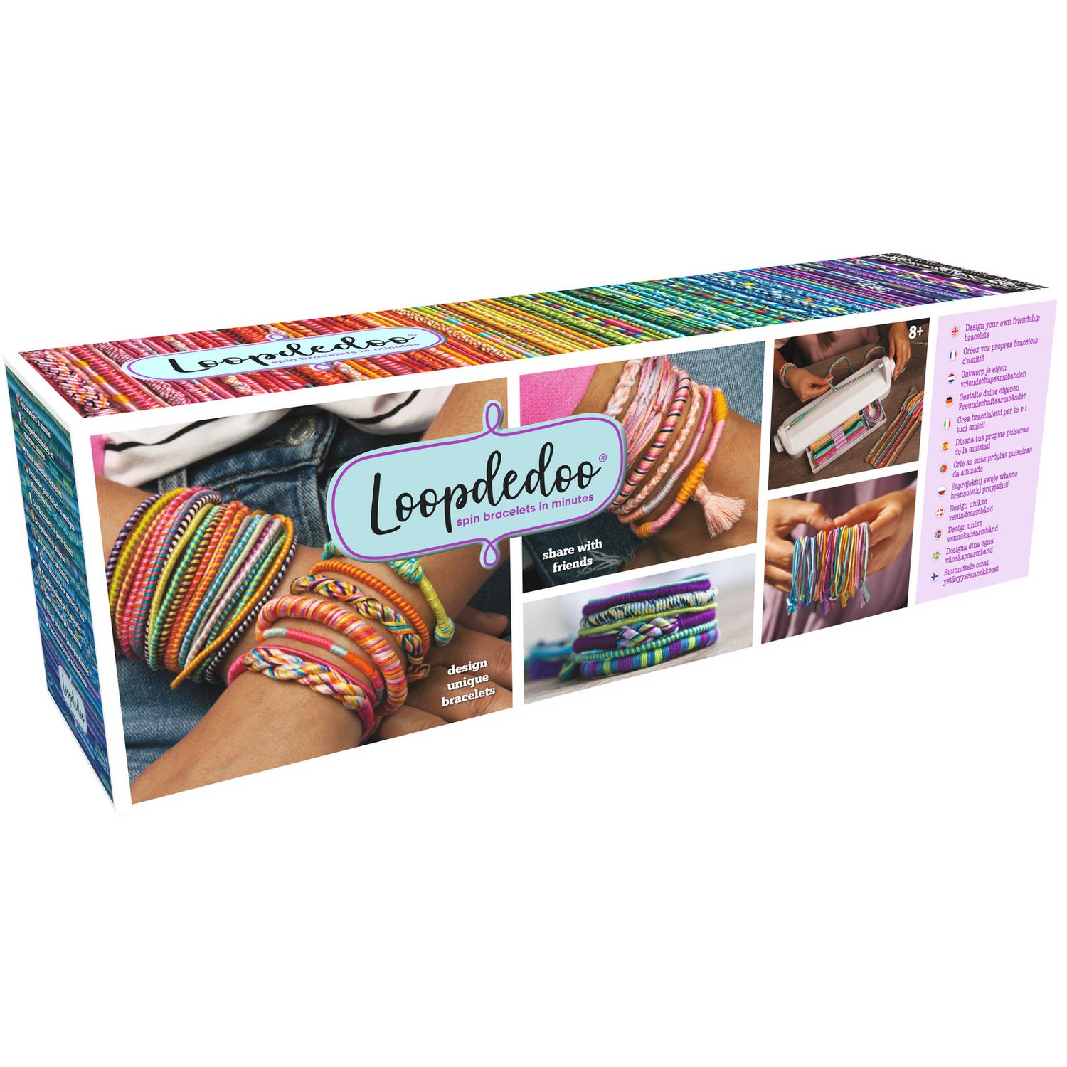 Loopdedoo friendship bracelet maker set, UK version