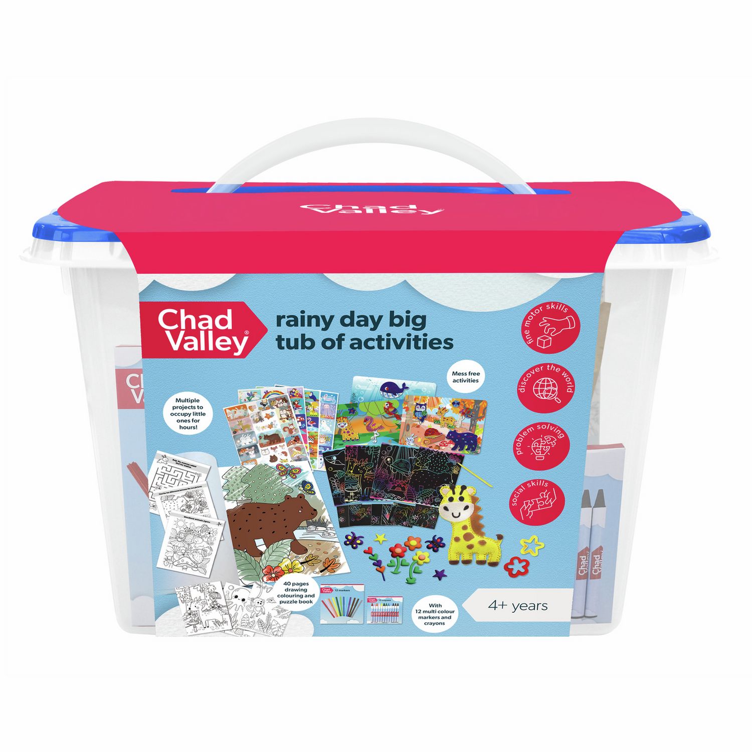 Chad Valley Big Tub activity pack for children, UK version