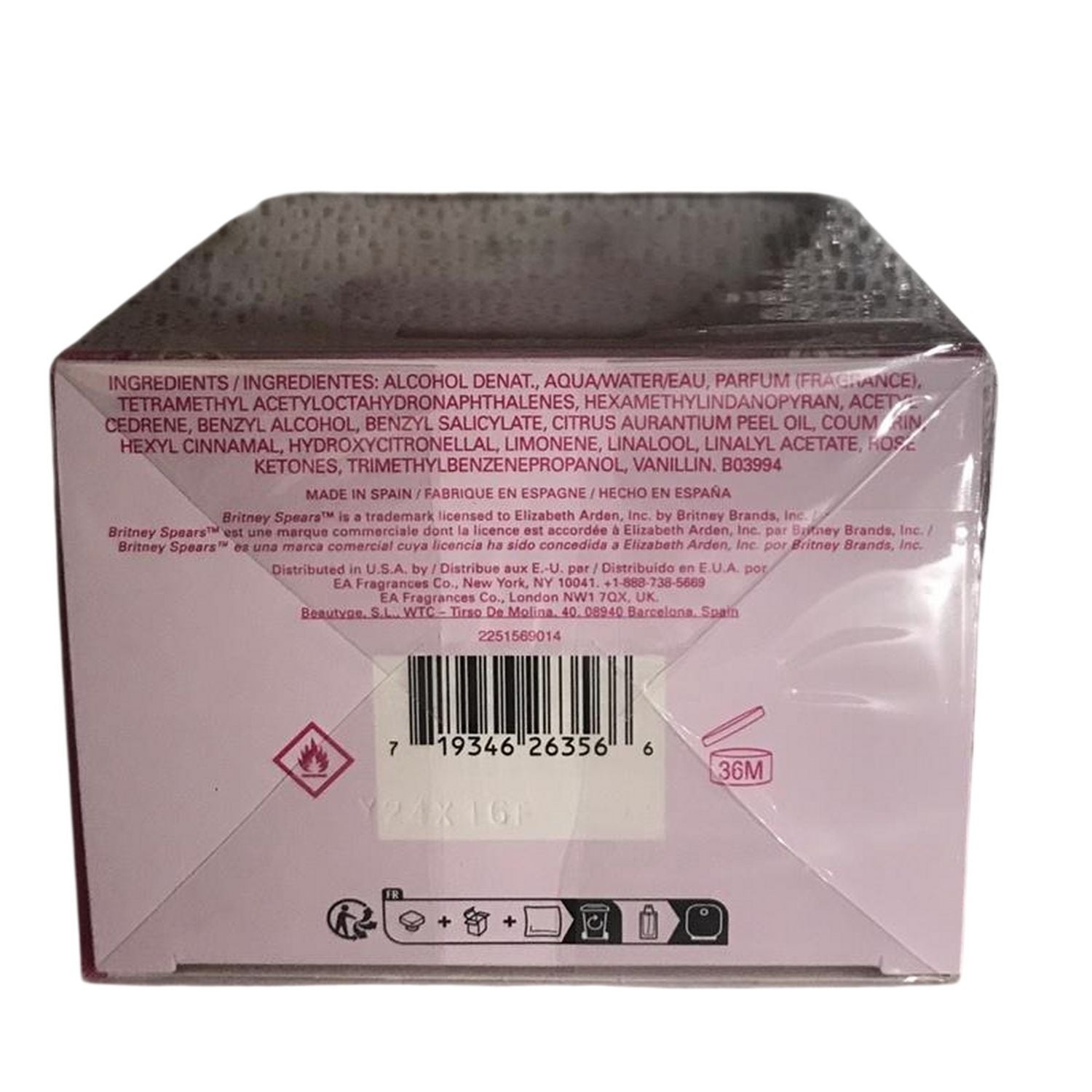 Britney Spears Candied Fantasy eau de toilette 100ml, UK version