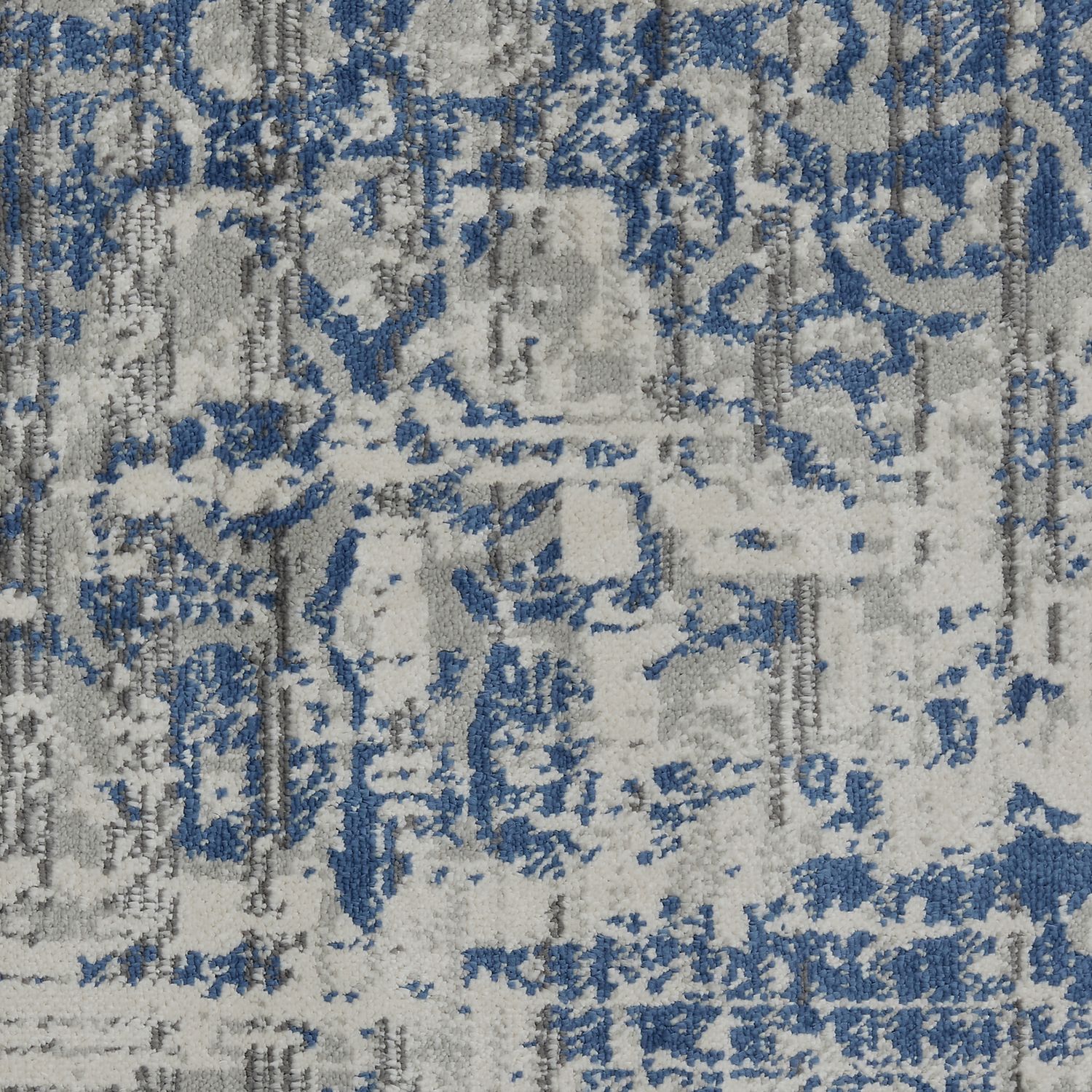 Habitat Traditional Natural & Blue  Rug - 160x230cm