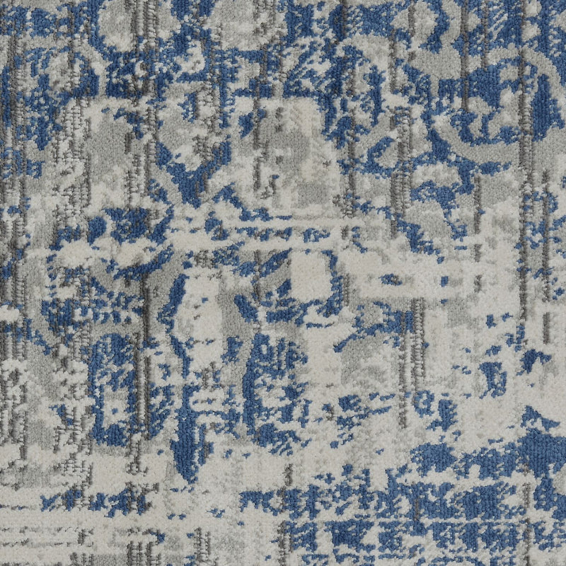 Habitat Traditional Natural & Blue  Rug - 160x230cm