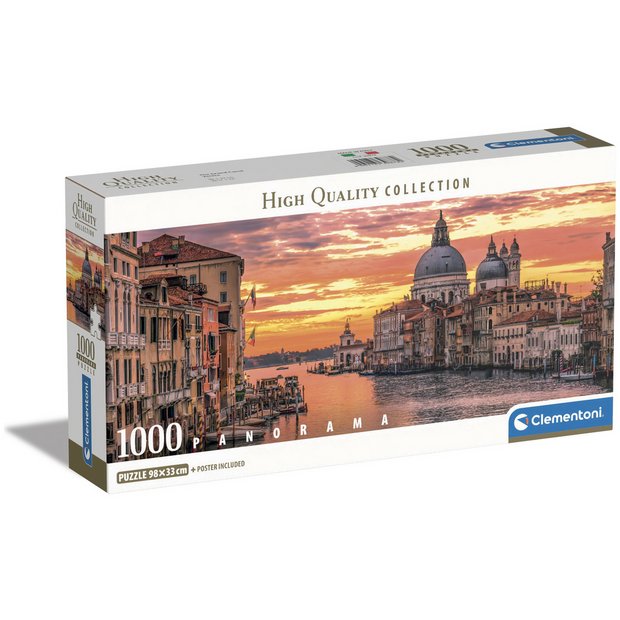 Clementoni Grand Canal 1000 piece panorama puzzle (British brand)