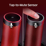 HyperX QuadCast 2 USB microphone Black Red, UK version
