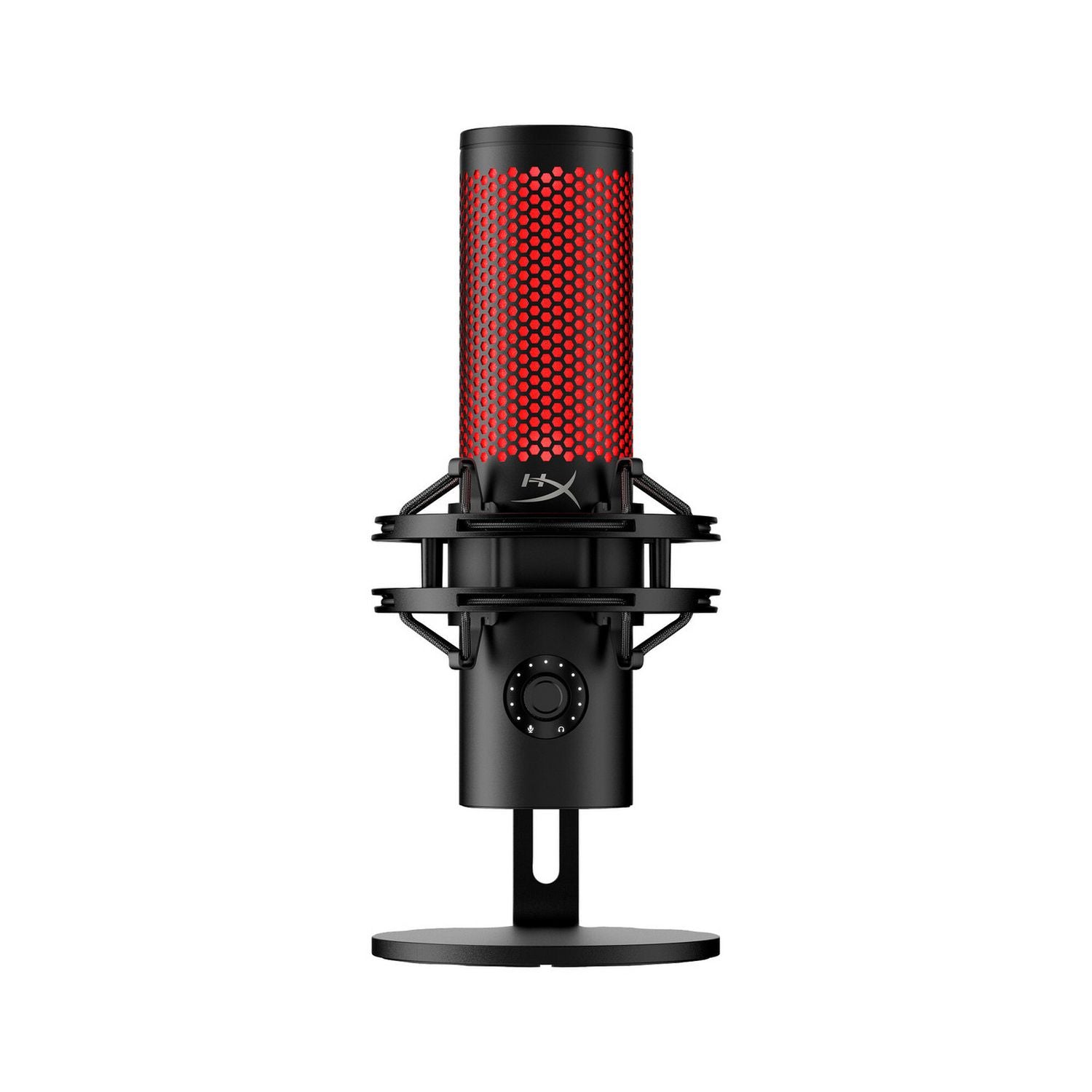 HyperX QuadCast 2 USB microphone Black Red, UK version