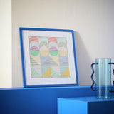 Habitat Blue Cobalt picture frame 40x40cm (British brand)