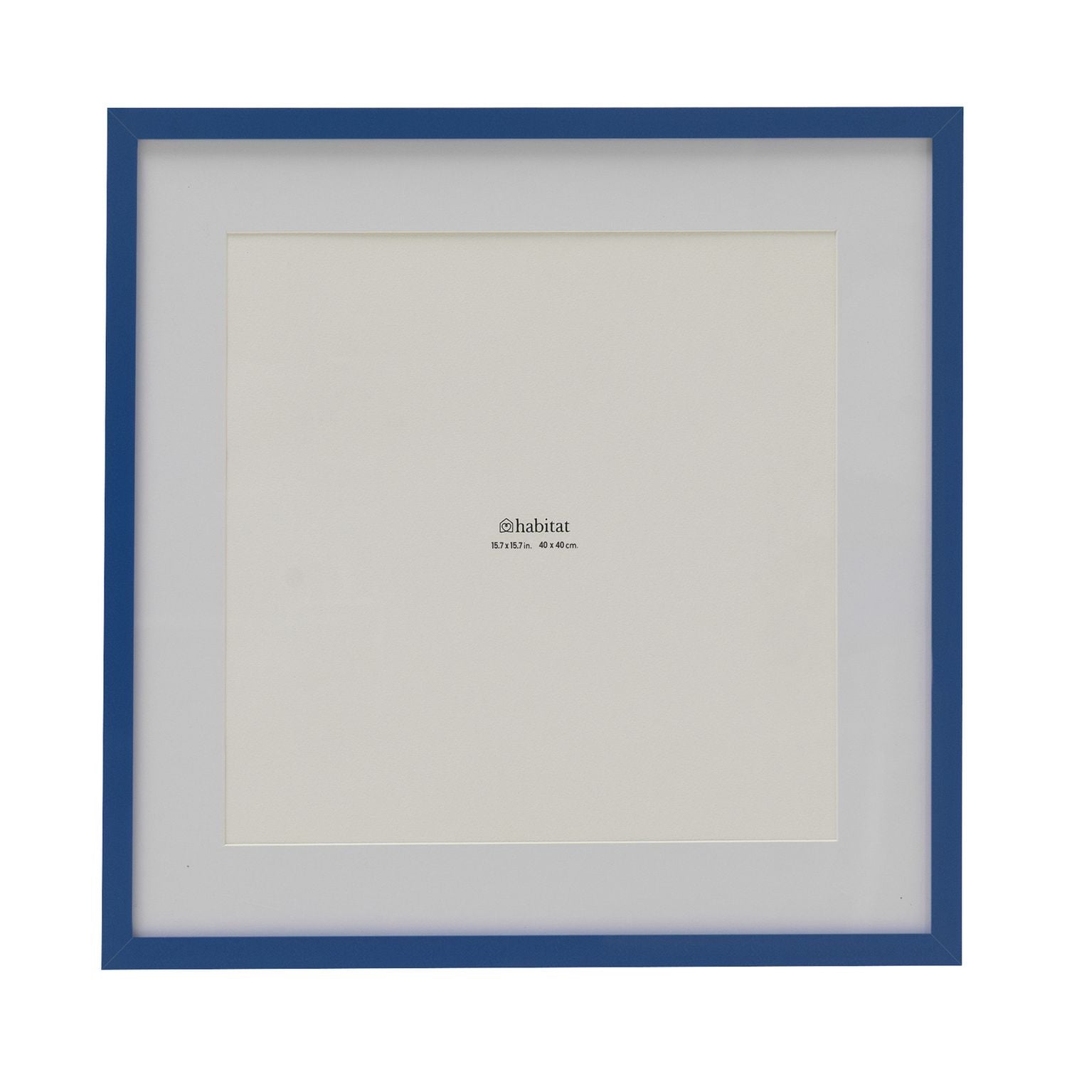 Habitat Blue Cobalt picture frame 40x40cm (British brand)