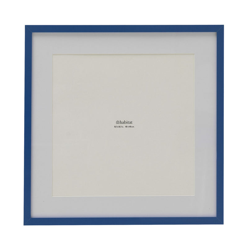 Habitat Blue Cobalt picture frame 40x40cm (British brand)