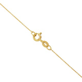 Revere gold heart-shaped ruby pendant 45cm, imported from the UK