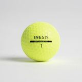 Decathlon Distance 100 golf balls x12 yellow, UK version