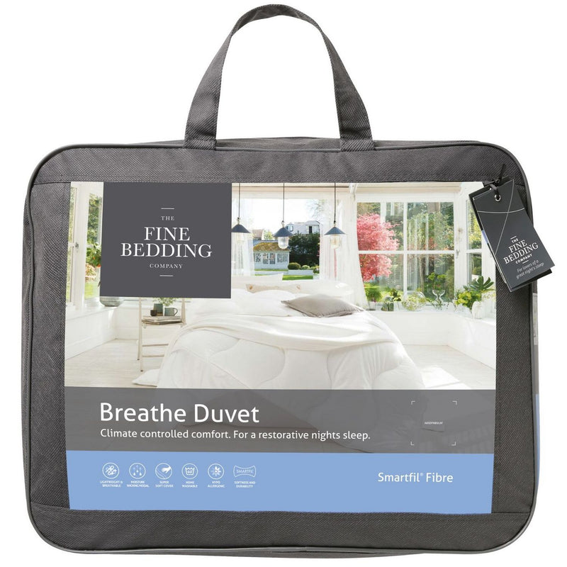 The Fine Bedding Company Breathe 13.5Tog Duvet Set-Superking