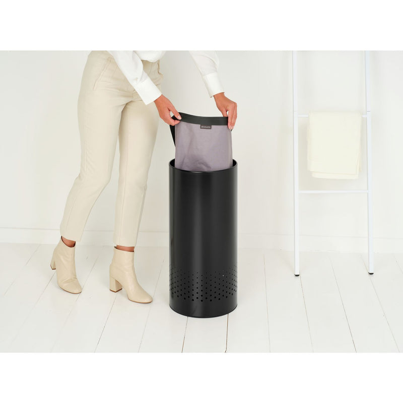 Brabantia laundry bin Black 35 Litre, UK version