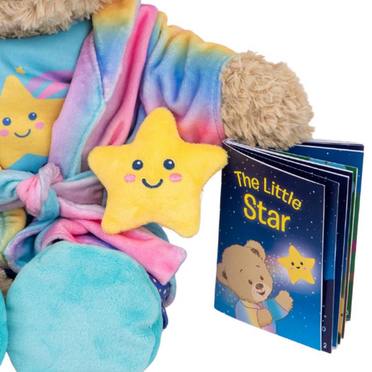 DesignaBear Teddy Bedtime Gift Set with pyjamas and storybook, UK version