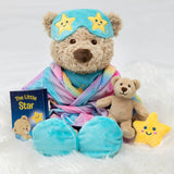 DesignaBear Teddy Bedtime Gift Set with pyjamas and storybook, UK version