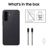 Samsung Galaxy A37 5G smartphone 128GB Charcoal, imported from the UK