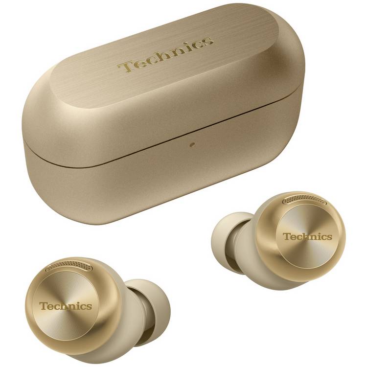 Technics AZ100 true wireless earbuds Champagne Gold, imported from the UK