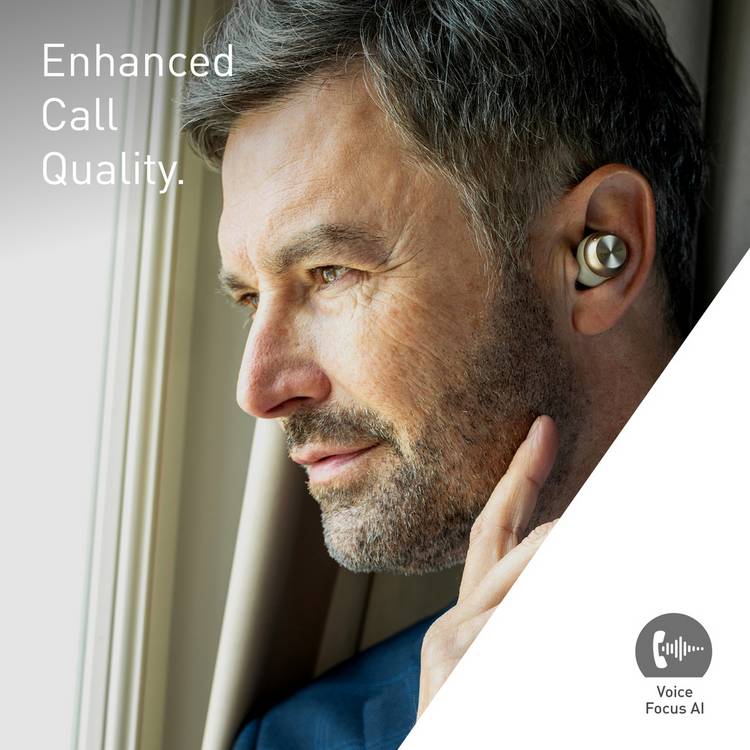 Technics AZ100 true wireless earbuds Champagne Gold, imported from the UK
