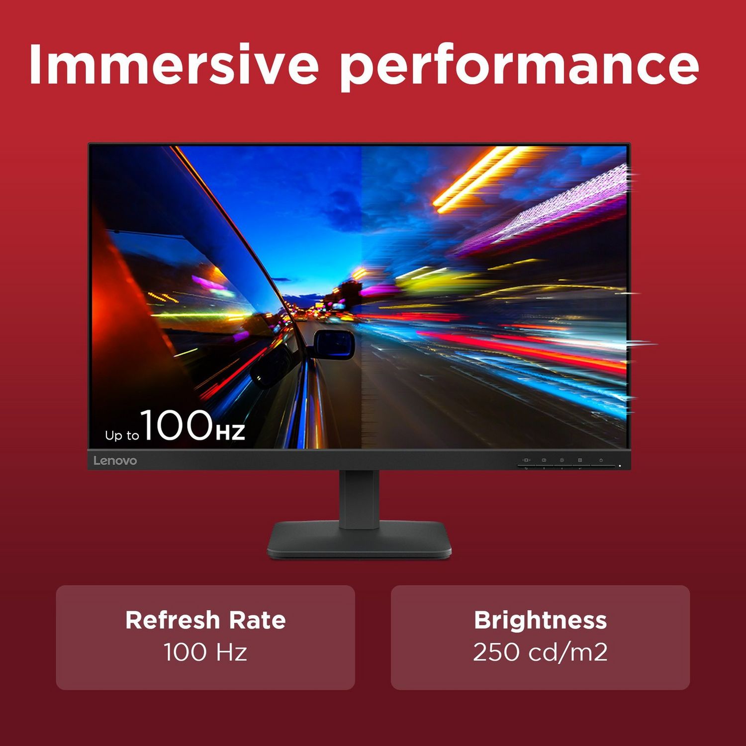 Lenovo L24-4e monitor 23.8in, UK version