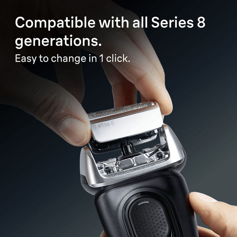 Braun Series 8 shaver head replacement 83M (British brand)
