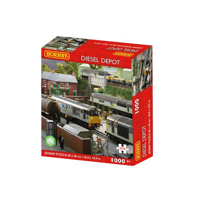 Argos Kidicraft Hornby Diesel Depot 1000 Piece Jigsaw Puzzle- Buy online at McGrocer