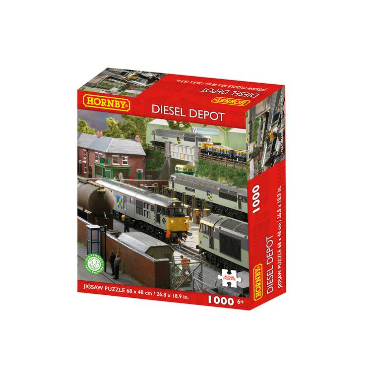 Kidicraft Hornby Diesel Depot 1000 Pcs Puzzle