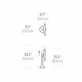 Simplehuman rose gold sensor mirror (British brand)